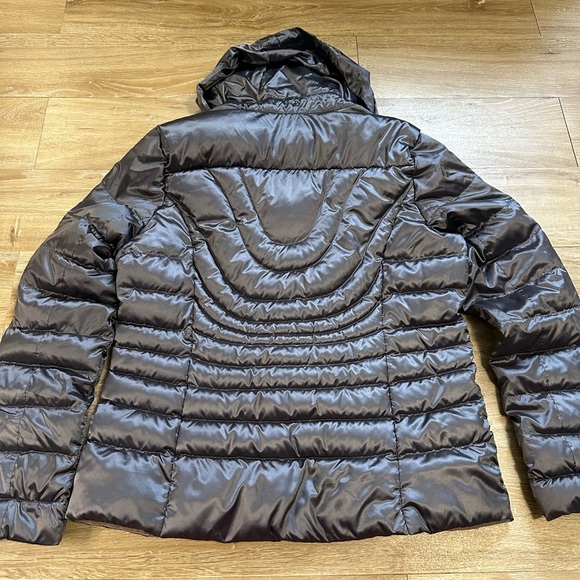 Dark gray puffer jacket Ana Down winter coat women’s XL  #pufferjacket - Picture 9 of 9